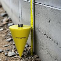 Prumo de Parede 400 G Aço Corda Nylon Tradestar - 6