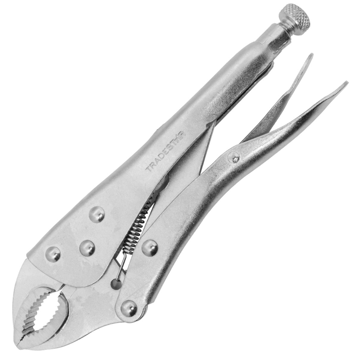 Alicate de Pressão Mordente 10'' Curvo Aço Carbono Tradestar - 2