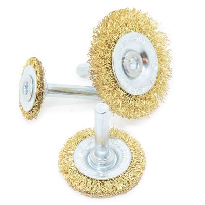 Jogo Escova Circular de Aço Haste 1/4" 3 Peças Tradestar