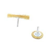 Jogo Escova Circular de Aço Haste 1/4" 5 Peças Tradestar - 2