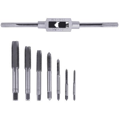 Jogo de Macho com Vira Macho 3 - 12 mm 8 Peças CR-V Tradestar