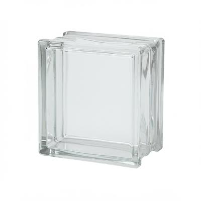 Tijolo de Vidro 19 x 19 x 8 cm Liso Incolor 06 Unidades Tradestar