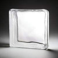 Tijolo de Vidro 19 x 19 x 8 cm Liso Translúcido 2 Lados com 06 unidades Tradestar - 6