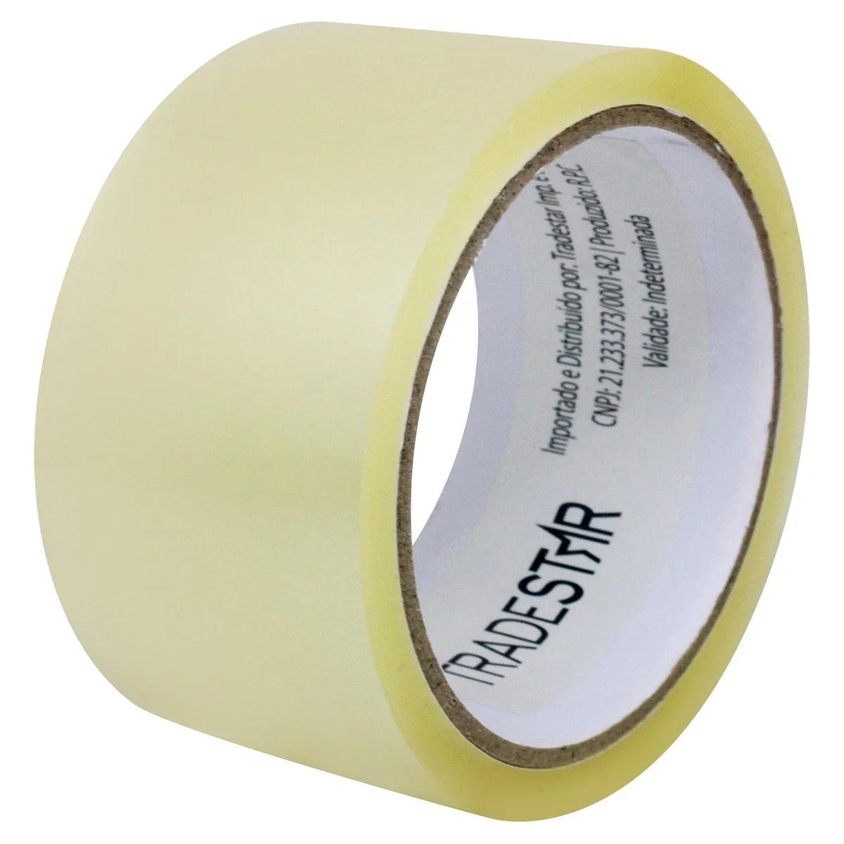 Fita Adesiva Transparente 48 mm x 40 Metros Tradestar - 1