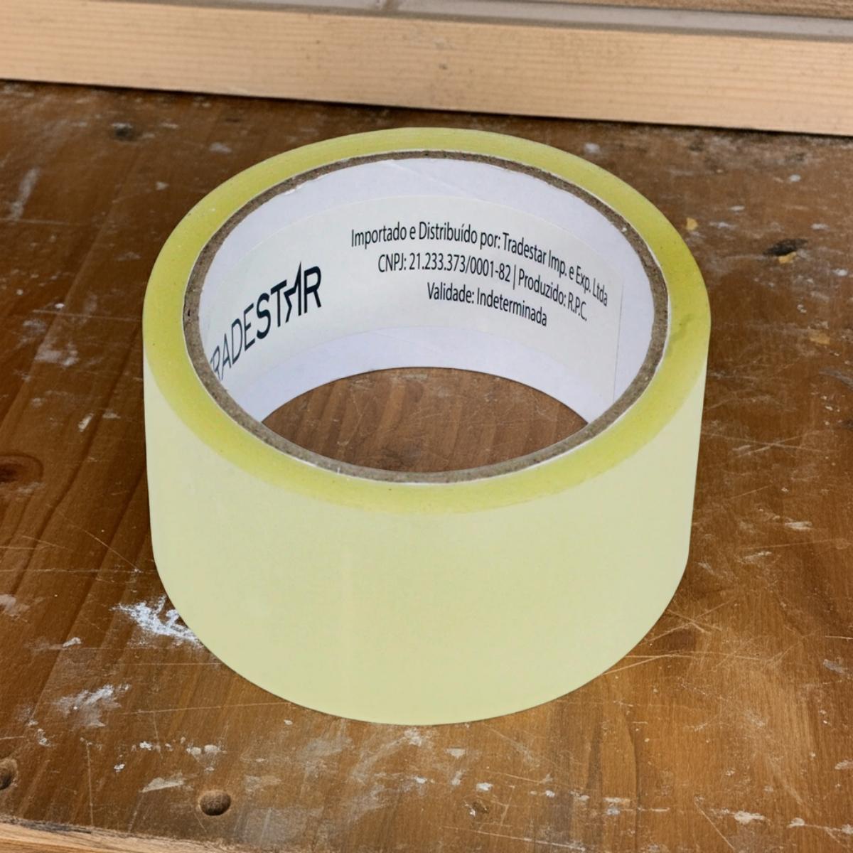 Fita Adesiva Transparente 48 mm x 40 Metros Tradestar - 6