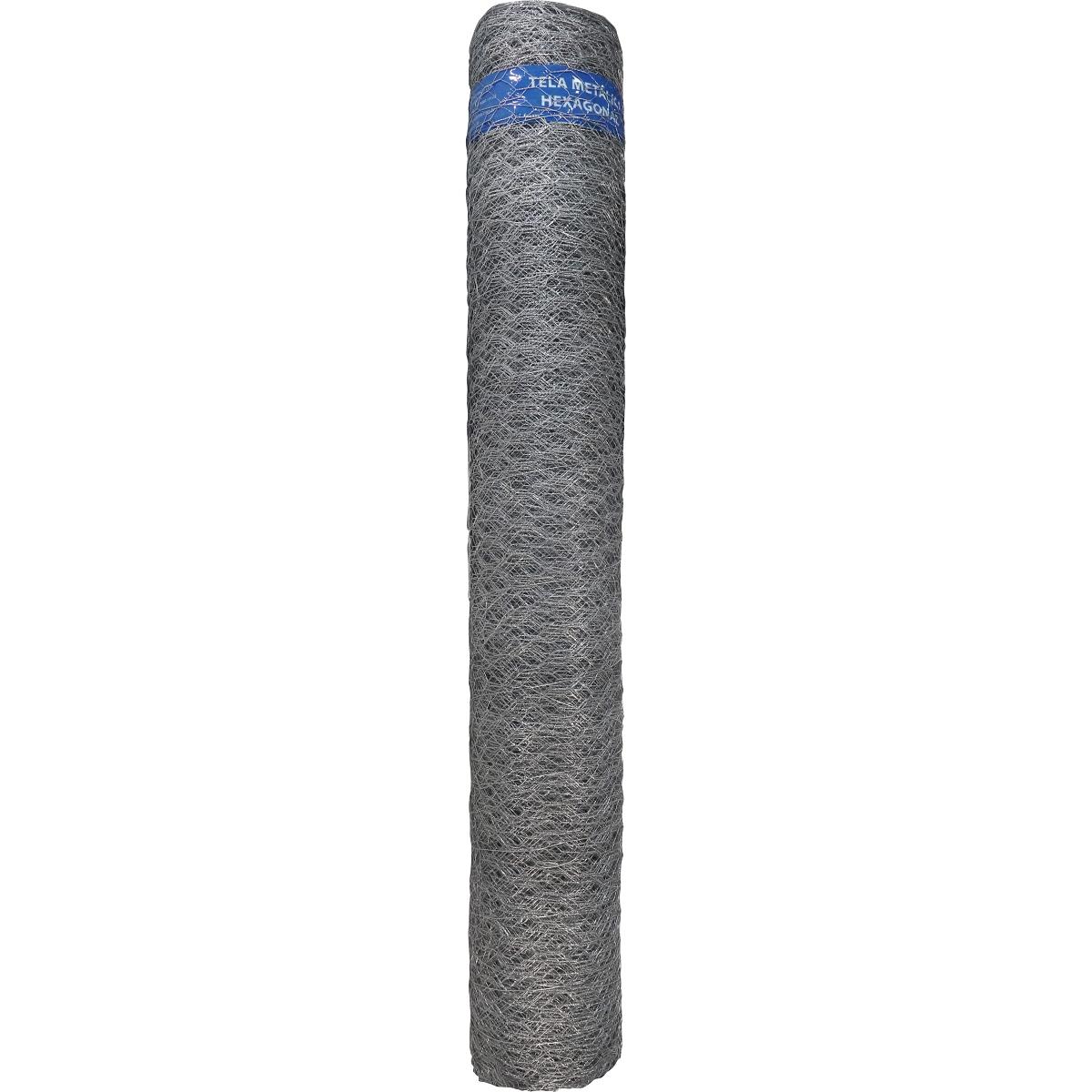 Tela Pinteiro Hexagonal  1,0 x 50 M BWG24 Tradestar - 2
