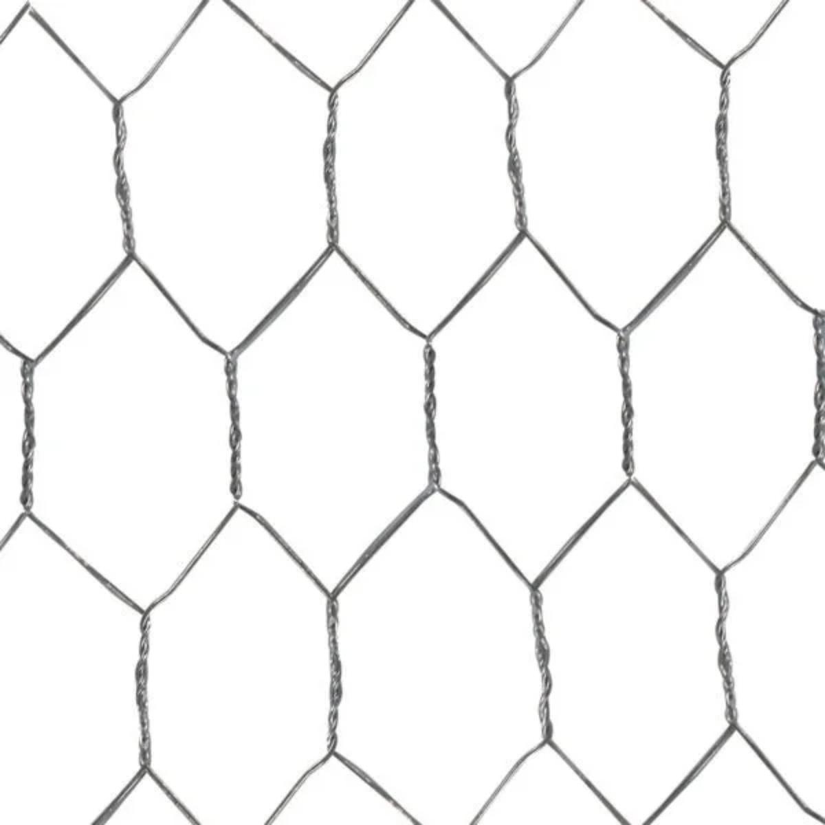 Tela Pinteiro Hexagonal  1,0 x 50 M BWG24 Tradestar - 6