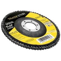 Disco Flap 115  mm G40 Fibra Cônico Aço Tradestar - 2