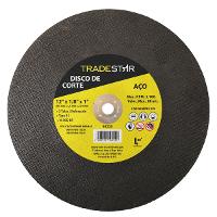 Disco de Corte 300 x 3 mm  Furo 1" mm Aço Tradestar - 10