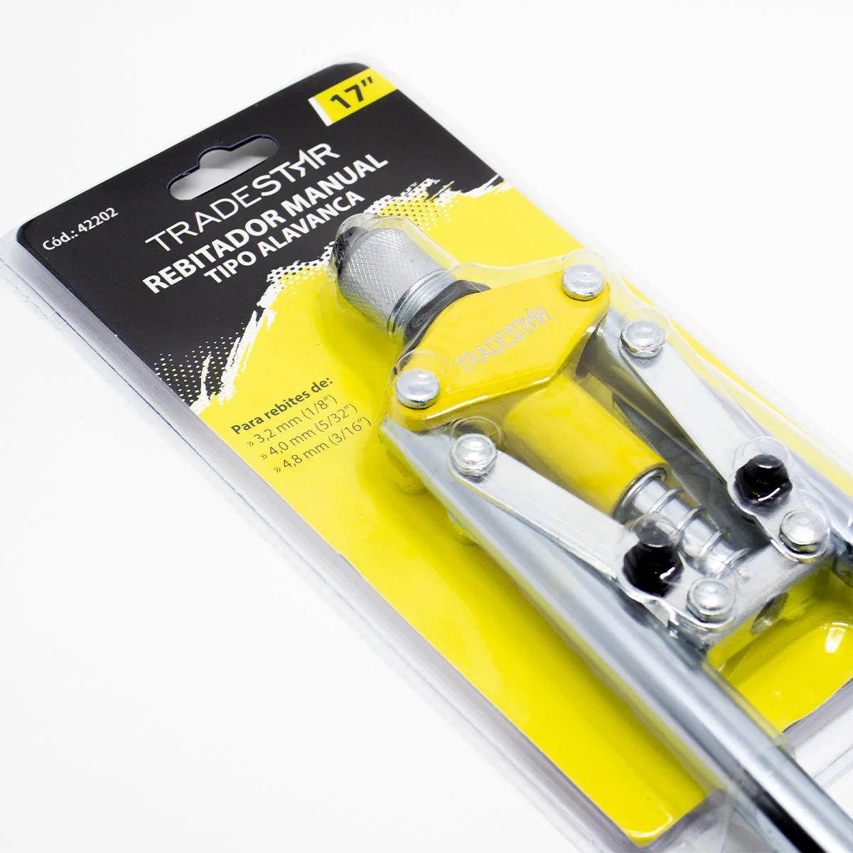 Alicate Rebitador Manual Alavanca 17'' Tradestar - 2