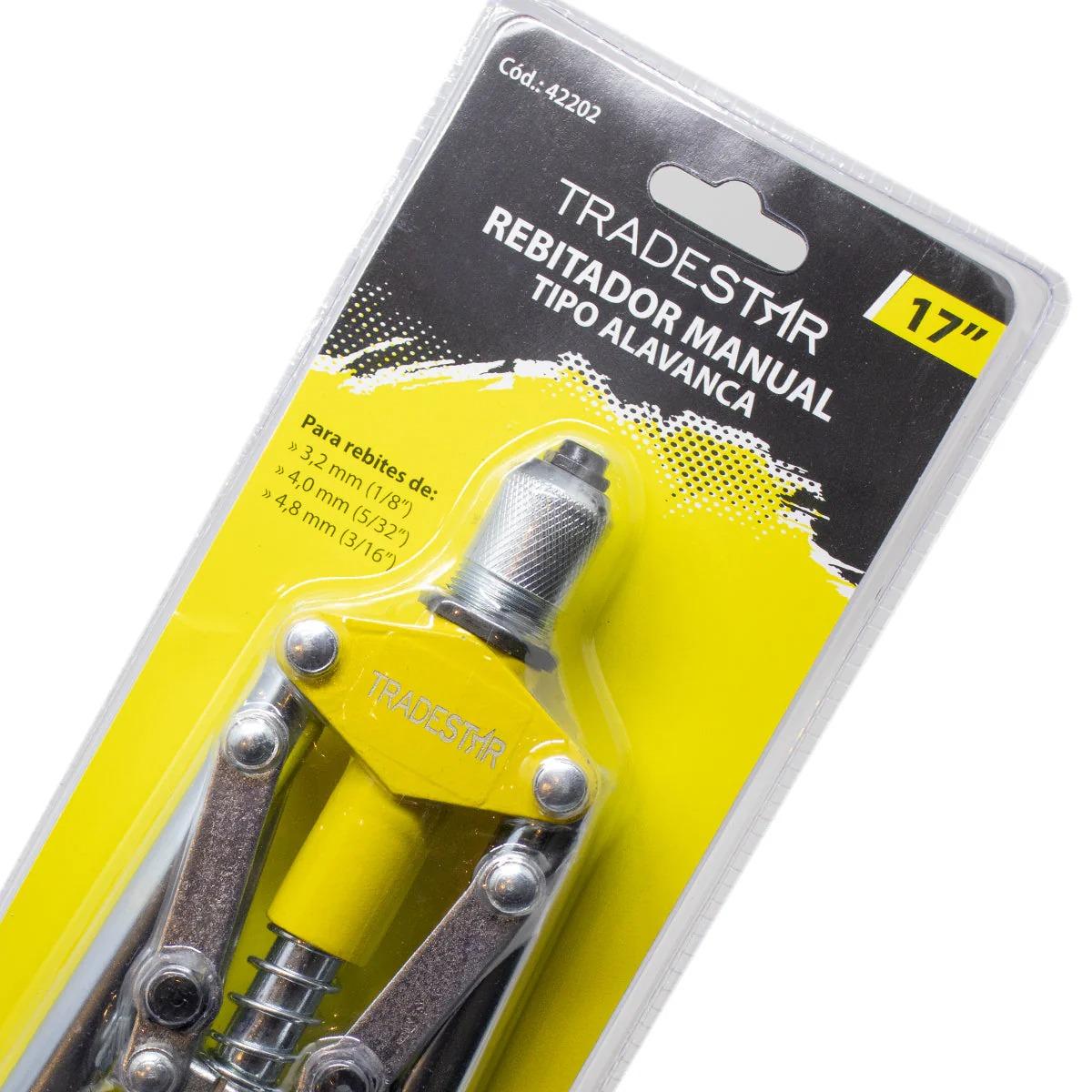 Alicate Rebitador Manual Alavanca 17'' Tradestar - 3