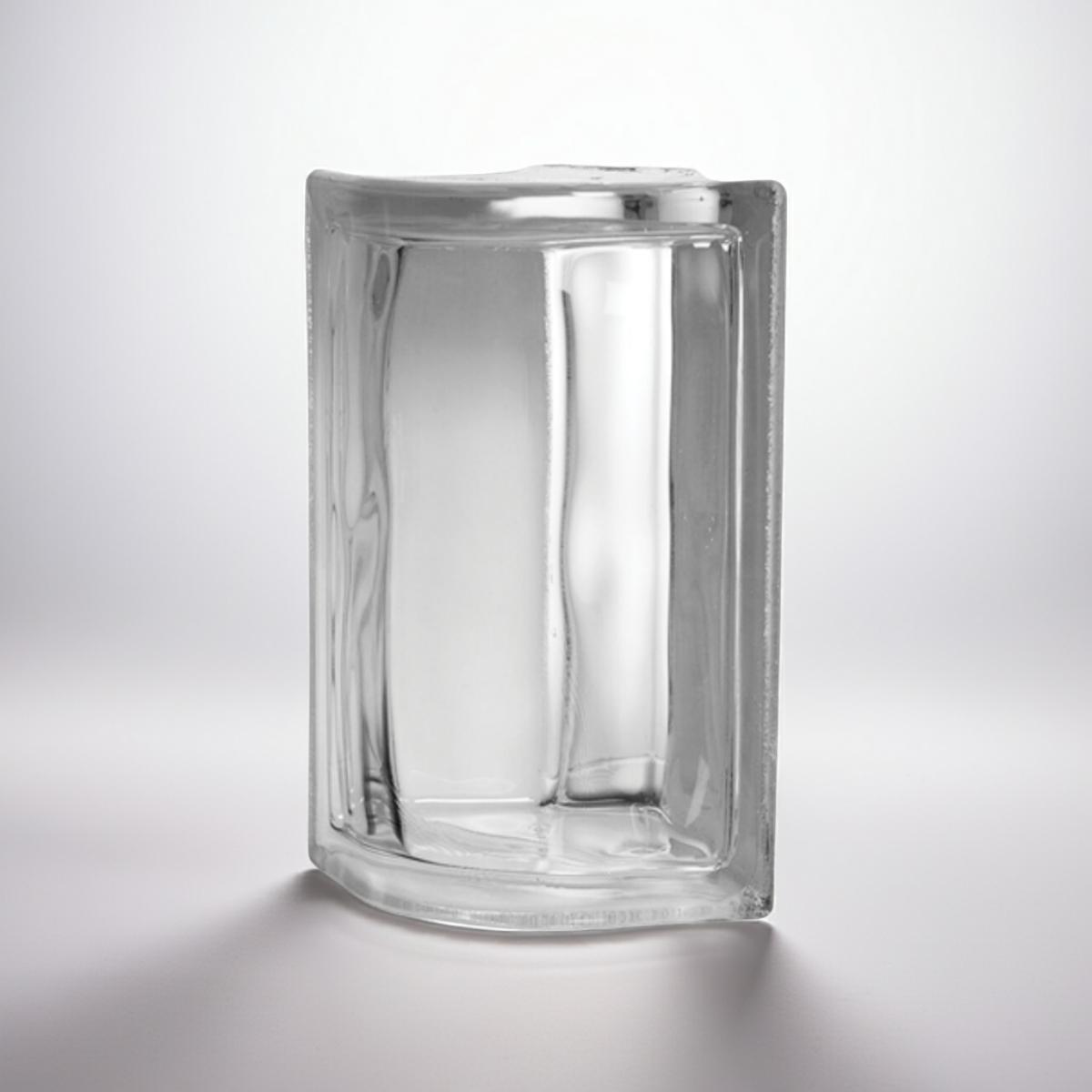 Tijolo de Vidro 19 x 19 x 8 CM Translúcido Canto 08 Unidades Tradestar - 6