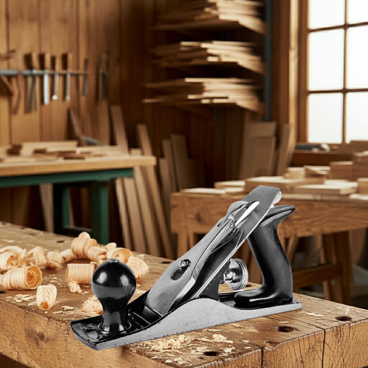 Plaina Manual N3 Ferro Fundido  Cabo ABS Tradestar - 3