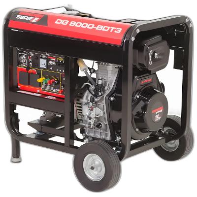 Gerador à Diesel Dg9000Bdt3 7500W 380/220V Trif. Kawashima