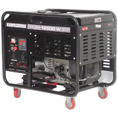 Gerador à Diesel Dgr-13000 Monofasico 12,5Kw Kawashima