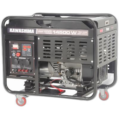 Gerador à Diesel Dgr-15000 Trifasico 380V 14,5Kw Kawashima