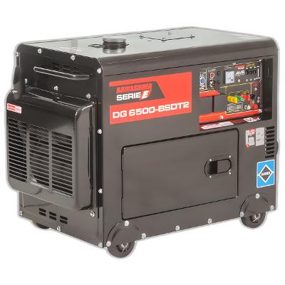Gerador à Diesel Dg6500Bsdt2 5000W 230/115V Kawashima