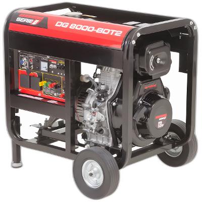 Gerador à Diesel Dg8000Bdt2 5700W 220/110V Trif. Kawashima