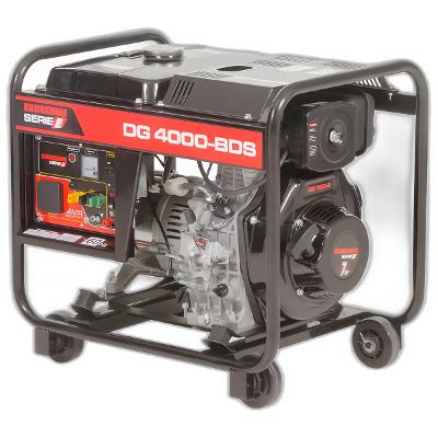 Gerador à Diesel Dg4000Bds 230/115V Biv 3000W Kawashima