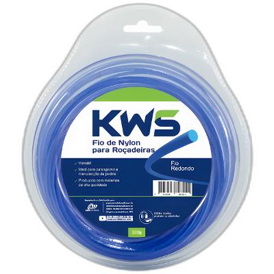 Fio Nylon para Roçadeira 200G Blister 1,5mm 96 metros Redondo Kawashima