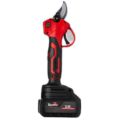 Tesoura de Poda a Bateria Toyama TBT18SC25 18V Corte 25mm Motor Brushless Jardinagem Kit Bateria 2.0Ah Carregador