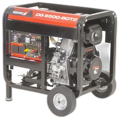 Gerador à Diesel Dg6500Bdt2 5000W 230/115V Kawashima