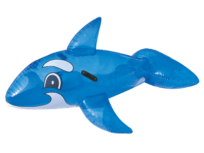 Bóia Infantil Baleia para Piscinas 157 x 94 cm PVC Bel