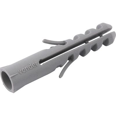 Bucha nylon 6x30mm bnv-6 com 500 peças - Vonder