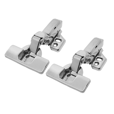 Dobradiça Clip On Soft Close Inox Alta Tradestar