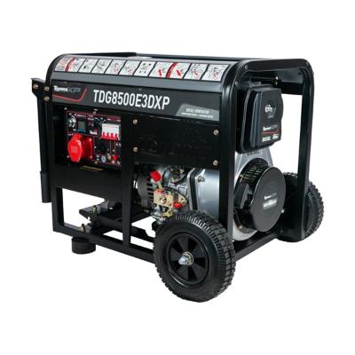 Gerador a Diesel Toyama TDG8500E3DXP 8 KVA 220V Trifásico AVR ATS Ready