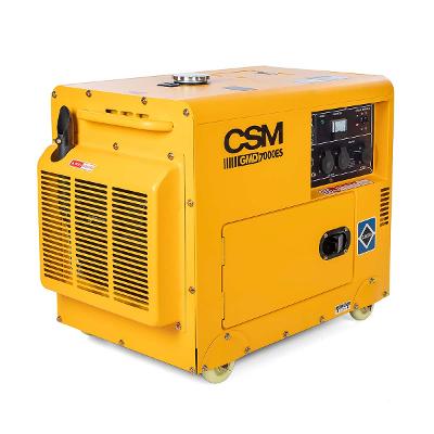 Gerador Diesel 6,25 KVA 9 HP Mono Gmd 7000Es Csm