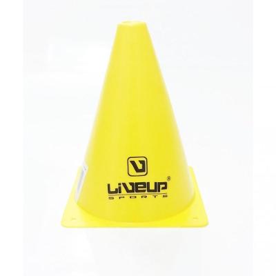 Cones De Agilidade 18cm Amarelo Liveup