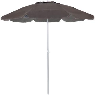 Guarda Sol Articulado  2,0 M Bagum Alumínio Marrom Vareta Fibra  10712 Bel