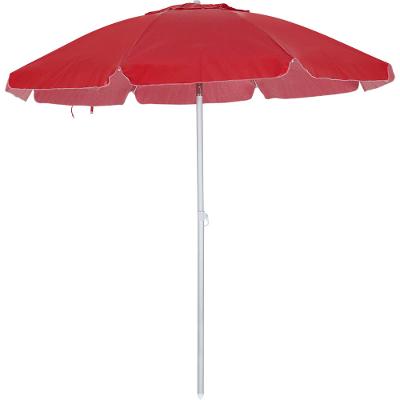 Guarda Sol Articulado 2,0 M Bagum Alumínio Vermelho Vareta Fibra 10704 Bel