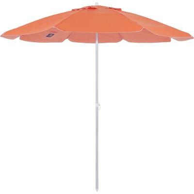 Guarda Sol Articulado 2,0 M Bagum Alumínio Laranja Vareta Fibra 10711 Bel