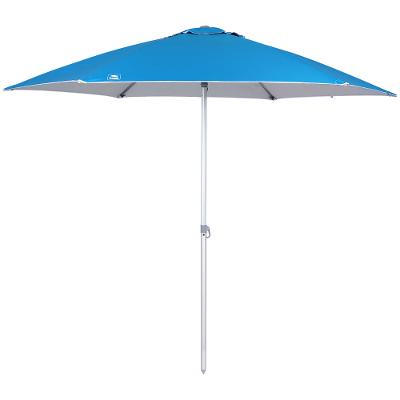 Guarda Sol Milagres 2,40 M Azul Alumínio Vareta Fibra Vidro 12702 Bel