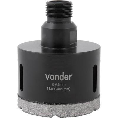 Serra Copo Diamantada para Esmerilhadeira 64 mm Vonder