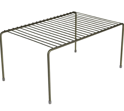 Organizador De Armario Balcão Estante Closets M Metalizado Oliva 990444 Bel