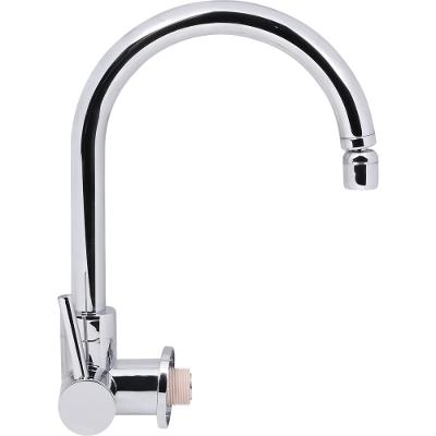 Torneira Para Cozinha Bica Móvel Parede Abs Cromado Abertura Rápida Concept Liege