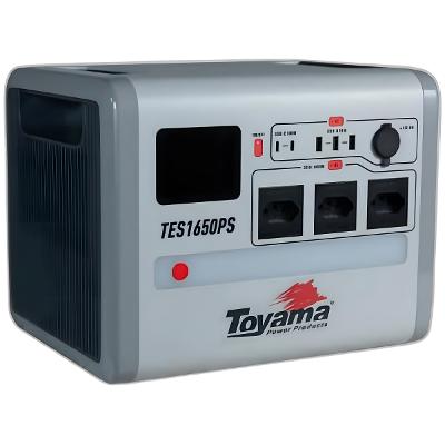 Power Bank Toyama TES1650PS 1024Wh 1650W 220V Gerador Solar Portátil Camping