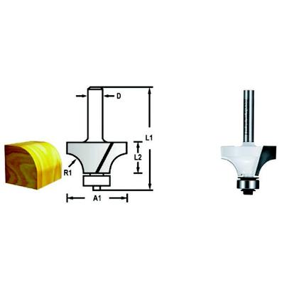 Fresa de Borda 8 mm x 51 mm D-68448 Makita