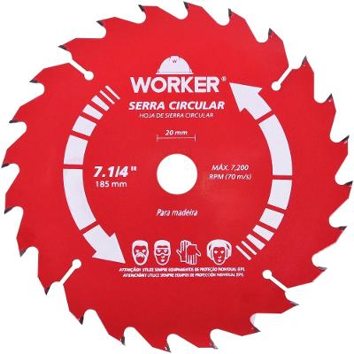 Serra Circular 7.1/4'' 185mm 1300W 127V Worker – Cortes Precisos