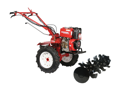 Micro-Trator Kawashima Kws Mcd-10135 com Motor Diesel De-1000-O 406Cc