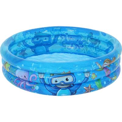 Piscina Inflável Infantil Meu Oceano 88 Litros PVC Resistente Diversão Bel
