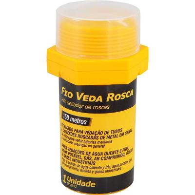 Fio Veda Rosca 150M PTFE Vonder Vedação Total Estojo Plástico