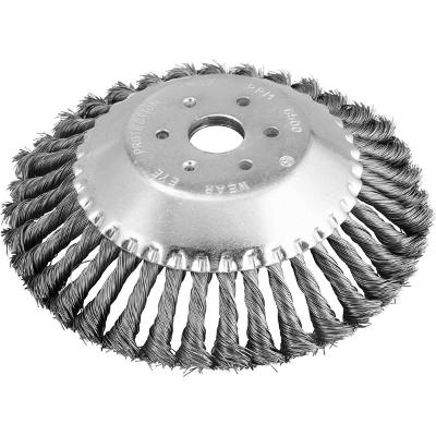 Escova Copo 200Mm Aço Torcido Para Rocadeira Vonder 25,4Mm 40Mm 6500/Min 1,2Kg