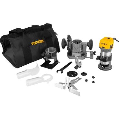 Tupia Para Laminados 3Em1 710W 127V 6mm/8mm 20mm 32000rpm Vonder TLV713