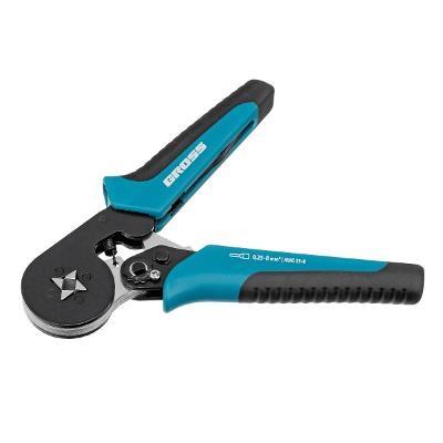 Alicate Pressão Terminais Aço Cabo Emborrachado 0,5-8mm 6 Etapas Gross 1772455