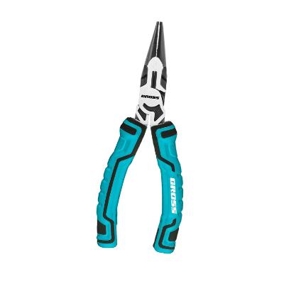 Alicate Bico Meia Cana Reto Reforçado 1/2 Pol-165mm Aço CrV Gross 1719755