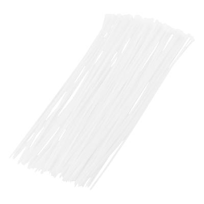 Abraçadeira Plástico 370x3,6mm 100pcs Branco Sparta 4553355 Nylon Resistente UV